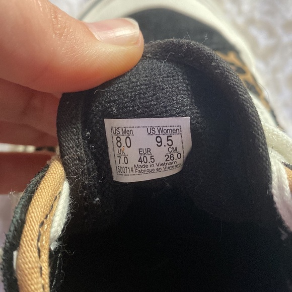 Cheetah print ultra cush Vans - Picture 4 of 4